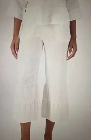 NWT Isaac Mizrahi Gauze Pants Sz XL