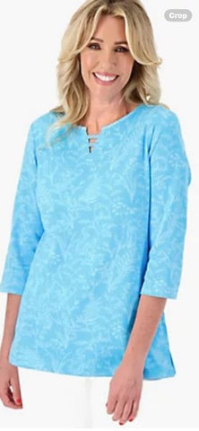 Quacker Factory Top Sz 3X