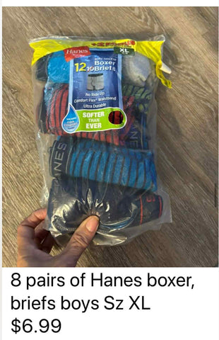 Hanes Boy XL