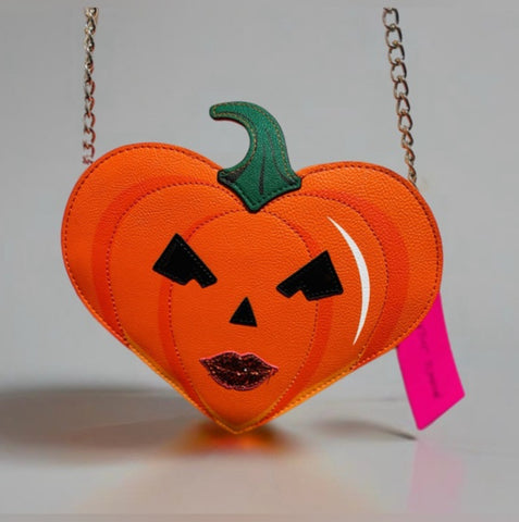 Betsy Johnson Pumpkin Purse Spot