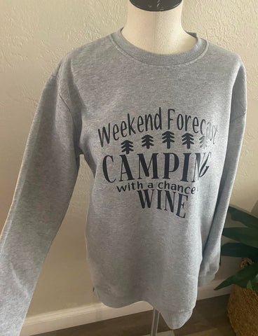 Camping Sweatshirt - XL