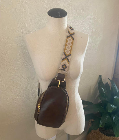 Print Sling Bag