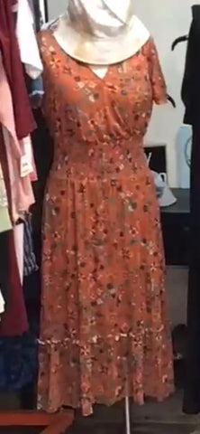 Boho Dress on Mannequin