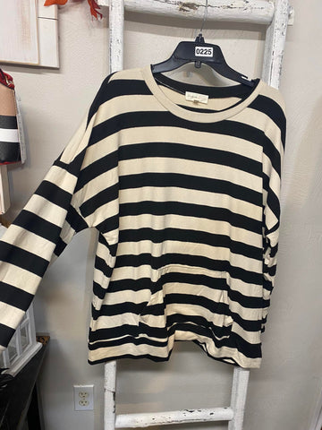 Striped Top 2X