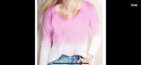 Berry Ombré Top - Large