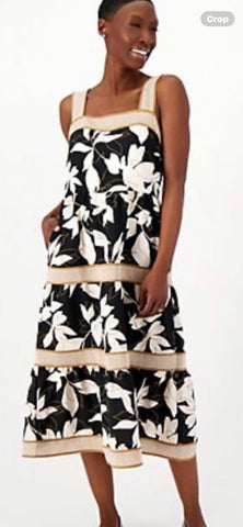 Isaac Mizrahi tiered dress size 10