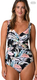 Jentzen Black Cabana Swimsuit