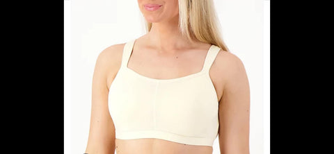 Breezy comfort zone, full coverage, wire, free T-shirt, bra, champagne 
Sz 48 B