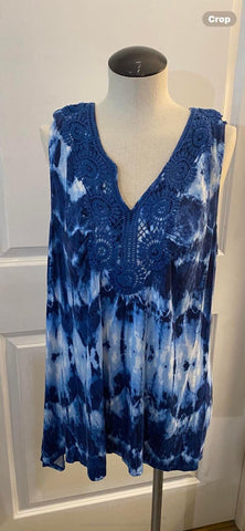 Avenue tie-dye top - Sz 18/20