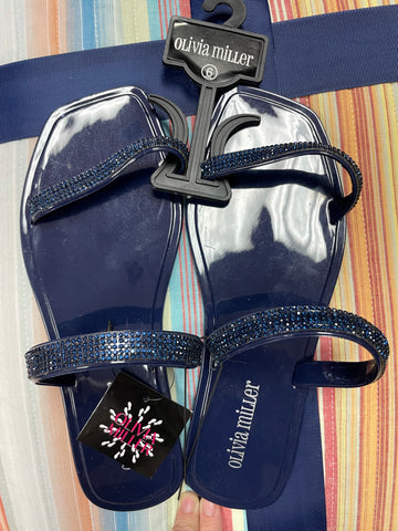 Navy Sandals